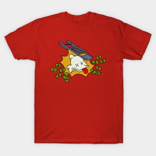 Scrooge Gets Hit With A Chair T-Shirt